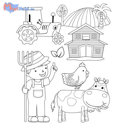 Vorschau: Bauernhoftiere 1