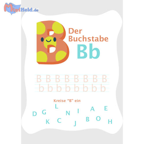 Vorschau: Buchstabe B