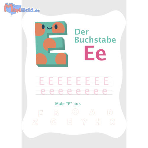 Vorschau: Buchstabe E