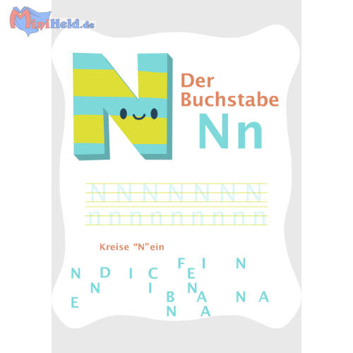Vorschau: Buchstabe N