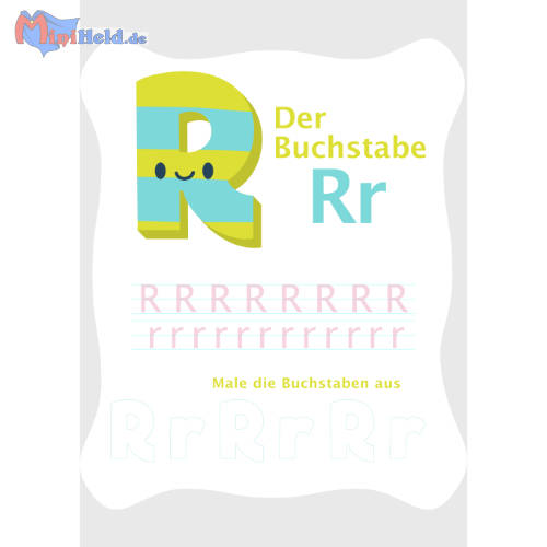 Vorschau: Buchstabe R