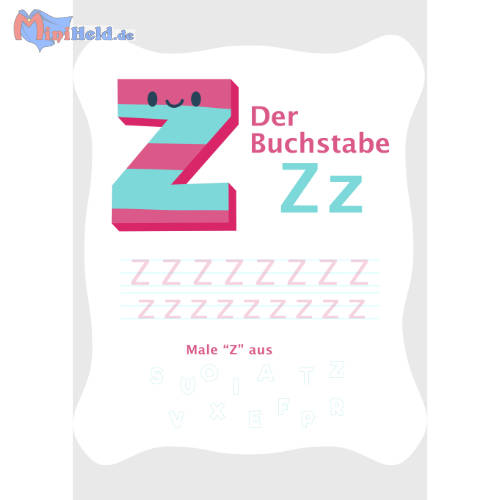 Vorschau: Buchstabe Z