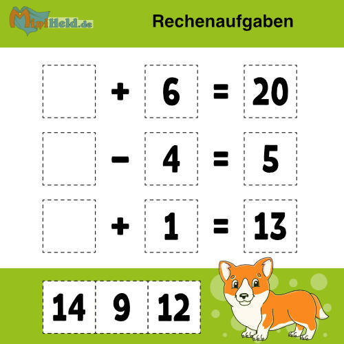 Vorschau: Rechenaufgabe 25