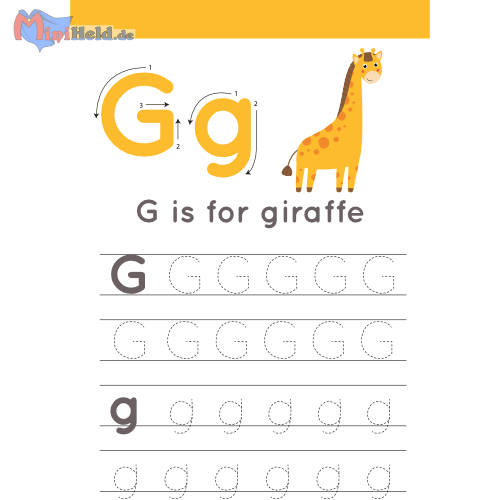 Vorschau: Buchstabe G