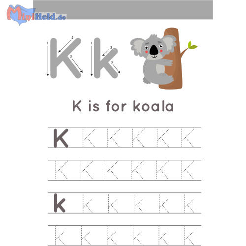 Vorschau: Buchstabe K