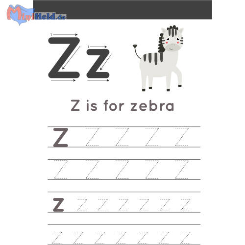 Vorschau: Buchstabe Z