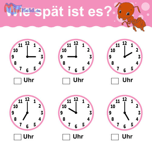 Vorschau: Uhr 8