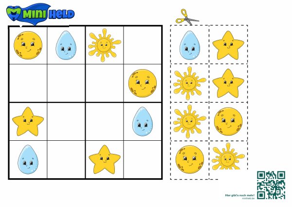 Beispielvorlage zum Thema Sudoku