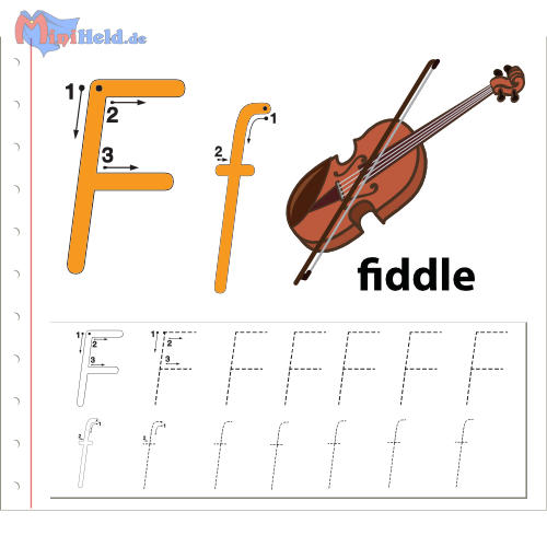 Vorschau: Schreibschrift F