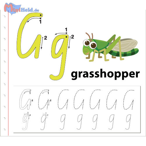 Vorschau: Schreibschrift G