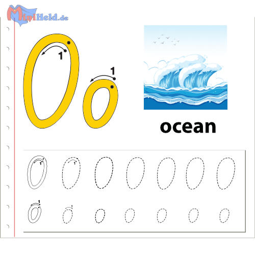 Vorschau: Schreibschrift O