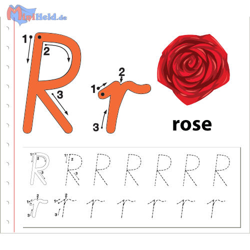 Vorschau: Schreibschrift R